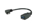 Miniatyrbild 2 av 5: ROLINE 11.02.9031, 0,15 m, USB A, USB C, USB 3.2 Gen 1 (3.1 Gen 1), Svart