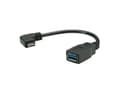Miniatyrbild 1 av 5: ROLINE 11.02.9031, 0,15 m, USB A, USB C, USB 3.2 Gen 1 (3.1 Gen 1), Svart