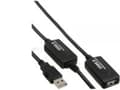 Miniatyrbild 3 av 5: MicroConnect - USB-förlängningskabel - USB (hona) till USB (hane) - USB 2.0 - 20 m - aktiv