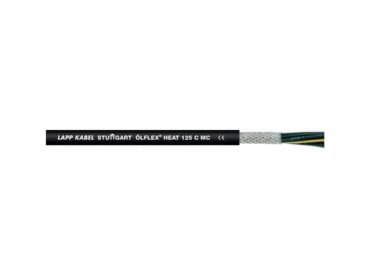 Lapp ÖLFLEX HEAT 125 C MC, 100 m, Svart, 149 kg/km, 273 kg/km, 4000 V, 1,5 mm ²