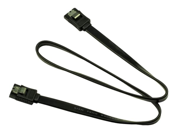 Inter-Tech - SATA-kabel - Serial ATA 150/300/600 - SATA til SATA - 50 cm - låst