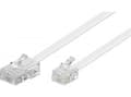 Miniatyrbild 3 av 3: Goobay 3m RJ-11/RJ-45-kabel, 3 m, RJ-45, RJ-11