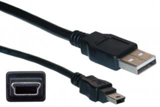 Cisco - USB-kabel - USB (hane) till mini-USB typ B (hane) - 1.83 m - för Cisco 1921, 1921 4-pair, 1921 ADSL2+, 1941; Catalyst 2960, 2960G, 2960S