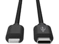 Miniatyrbilde 4 av 5: Ansmann 1700-0106, Sort, USB C, Lightning, 0,12 m, Hankjønn, Hankjønn