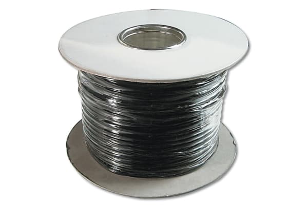 ASSMANN - Samlet kabel - 100 m - flat - svart