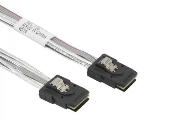 Supermicro CBL-0281L - SAS intern kabel - 36-pins 4i Mini MultiLane til 36-pins 4i Mini MultiLane - 75 cm - for Supermicro SC936; SC21X; SC826; SC836