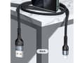 Miniatyrbilde 3 av 5: Kabel USB Usams USB-A - Lightning 1 m Czarny (112223)