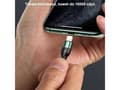 Miniatyrbilde 5 av 5: Kabel USB Usams USB-A - Lightning 1 m Czarny (112223)