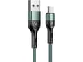 Miniatyrbild 1 av 5: Kabel USB Usams USB-A - microUSB 1 m Zielony (112226)