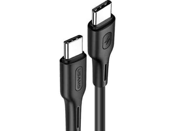 Kabel USB Usams USB-A - USB-C 1.2 m Czarny (112230)