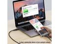 Miniatyrbilde 1 av 4: Kabel USB Usams USB-A - USB-C 1.2 m Czarny (112230)