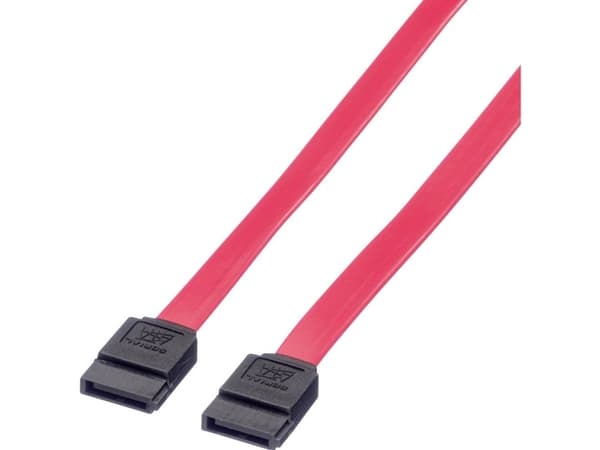 VALUE Internal SATA 3.0 Gbit/s Cable 1.0 m, Röd