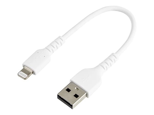 StarTech.com RUSBLTMM15CMW, Valkoinen, USB A, Lightning, 0,15 m, Uros, Uros