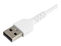 Pikkukuva 3 / 5: StarTech.com RUSBLTMM30CMW, Valkoinen, USB A, Lightning, 0,3 m, Uros, Uros
