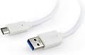 Pikkukuva 3 / 3: Gembird CCP-USB3-AMCM-W-0.5M, 0.5 m, USB A, USB C, 600 Mbps, valkoinen