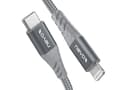 Miniatyrbild 3 av 4: nevox 1885, 1 m, Lightning, USB C, Hankoppling, Hankoppling, Grå, Silver