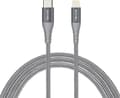 Miniatyrbild 4 av 4: nevox 1885, 1 m, Lightning, USB C, Hankoppling, Hankoppling, Grå, Silver