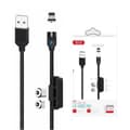Miniatyrbild 1 av 5: Magnetic 3in1 Lightning / USB-C 2.4Amp Laddningskabel -100cm