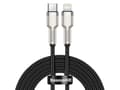 Miniatyrbilde 3 av 5: Baseus Cafule, 2 m, Lightning, USB C, Hankjønn, Hankjønn, Sort
