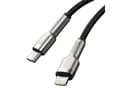 Miniatyrbilde 4 av 5: Baseus Cafule, 2 m, Lightning, USB C, Hankjønn, Hankjønn, Sort