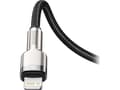 Pikkukuva 4 / 5: Baseus Cafule, 1 m, Lightning, USB C, Uros, Uros, Musta