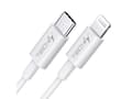 Miniatyrbild 3 av 5: Techly ICOC-APP-8BUC10T, 0,5 m, Lightning, USB C, Hanstik, Hanstik, Hvid