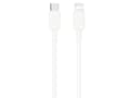 Miniatyrbild 1 av 5: Techly ICOC-APP-8BUC10T, 0,5 m, Lightning, USB C, Hanstik, Hanstik, Hvid