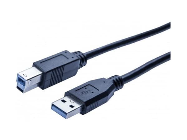 EXC USB3.0 cord A/B | USB-A - USB-B | 3.0 | 3m | Black