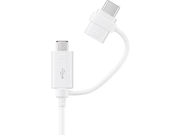 Samsung Matkapuhelin Kaapeli [1x USB - 1x Mikro-USB, USB-C® stik] 1.50 m USB, Micro USB, USB-C®