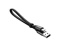 Miniatyrbilde 5 av 5: Baseus Nimble, 0,2 m, USB A, USB C, Hankjønn, Hankjønn, Sort