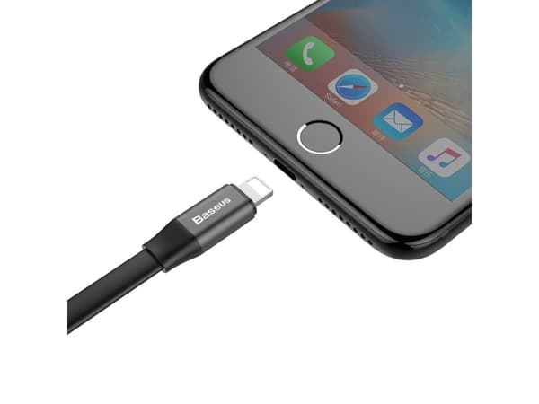 Baseus Nimble, 0,2 m, USB A, USB C, Hankjønn, Hankjønn, Sort