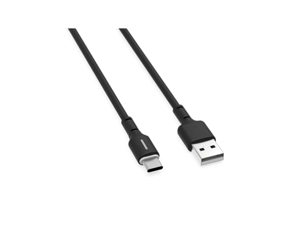 KRUX KRX0047, 1,2 m, USB A, USB C, USB 2.0, 480 Mbit/s, svart