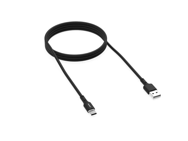 KRUX KRX0047, 1,2 m, USB A, USB C, USB 2.0, 480 Mbit/s, svart