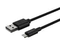 Miniatyrbilde 3 av 5: Ansmann 1700-0131, 1 m, Lightning, USB A, Hankjønn, Hankjønn, Sort