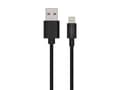 Miniatyrbilde 2 av 5: Ansmann 1700-0131, 1 m, Lightning, USB A, Hankjønn, Hankjønn, Sort