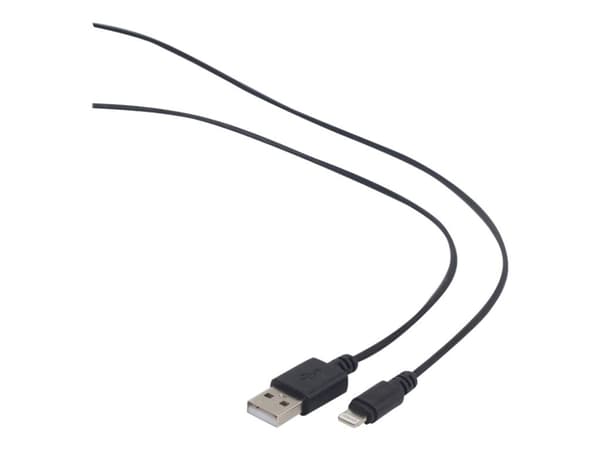 Cablexpert - Lightning-kabel - USB hane till Lightning hane - 3 m - svart