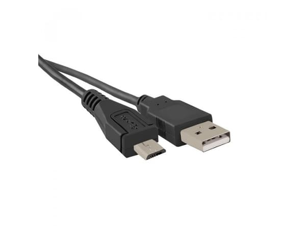 Qoltec - USB-kabel - USB (hane) till mikro-USB typ B (hane) - USB 2.0 - 25 cm
