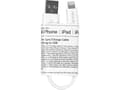 Miniatyrbild 3 av 5: eSTUFF - Lightning-kabel - Lightning hane till USB hane - 15 cm - vit