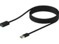 Miniatyrbild 5 av 5: Krux USB-A - USB-A 1,5 m USB-kabel Svart (KRX0053)