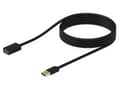 Miniatyrbild 1 av 5: Krux USB-A - USB-A 1,5 m USB-kabel Svart (KRX0053)