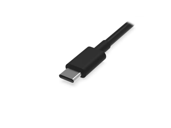 KRUX KRX0054, 1,2 m, USB A, USB C, USB 2.0, Svart