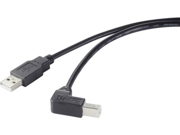 Renkforce RF-4613068, 0,5 m, USB A, USB B, USB 2.0, 480 Mbit/s, Lajittelu