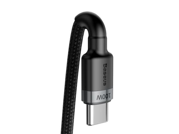 Baseus Cafule, 2 m, USB C, USB C, USB 2.0, 0,48 Gbit/s, Svart