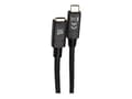 Miniatyrbild 1 av 5: V7 - USB-förlängningskabel - 24 pin USB-C (hane) till 24 pin USB-C (hona) - 2 m - svart