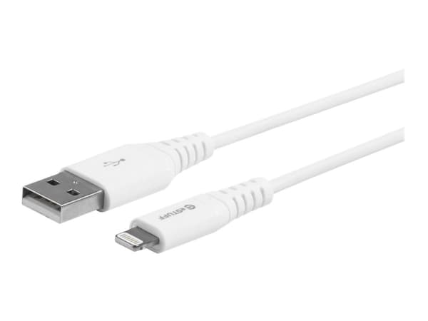 eSTUFF ES601024, 0,5 m, Lightning, USB A, Uros, Uros, Valkoinen