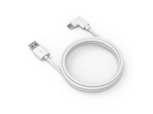 Compulocks 6ft 2.0 USB-A to 90-Degree USB-C Charging Cable Right Angle - USB-kabel - USB (hann) rett til 24 pin USB-C (hann) høyrevinklet - 1.83 m -