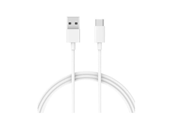 Xiaomi Mi USB-C Cable 1m, 1 m, USB A, USB C, USB 2.0, Valkoinen