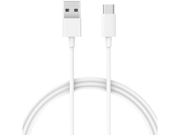 Xiaomi Mi USB-C Cable 1m, 1 m, USB A, USB C, USB 2.0, Vit