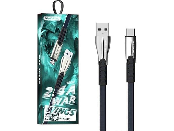 SOMOSTEL SMS-BW02, 1 m, USB A, USB C, USB 2.0, Lajittelu