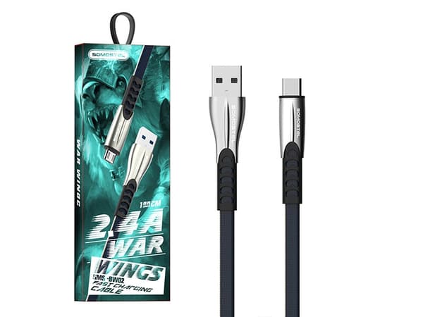 SOMOSTEL SMS-BW02, 1 m, USB A, USB C, USB 2.0, Lajittelu